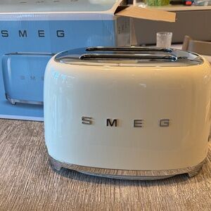 SMEG Cream two slices Toaster